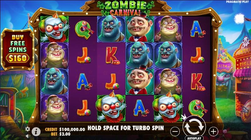 Slot Zombie Carnival, dicas, truques, cassino online, estratégias.